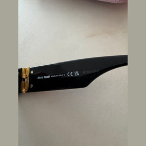 מיו מיו חתוליות מסגרת עבה