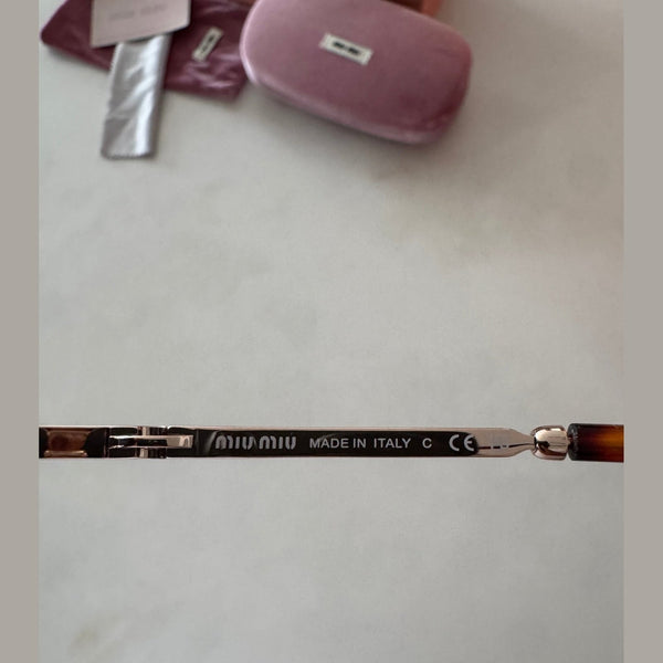 מיו מיו אובליות מתכת