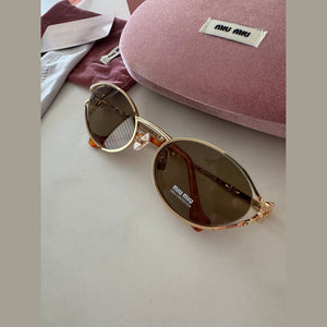 מיו מיו אובליות מתכת