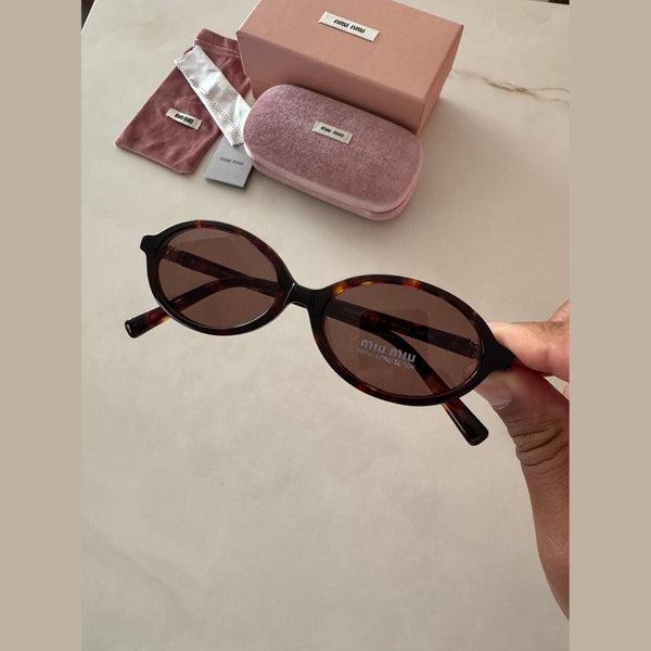 מיו מיו אובליות מסגרת