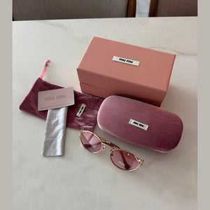 מיו מיו אובליות מתכת