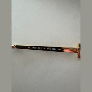 מיו מיו מסגרת מתכת דקה