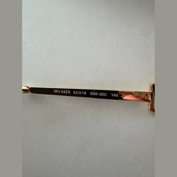 מיו מיו מסגרת מתכת דקה