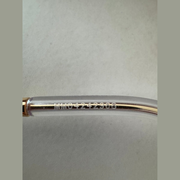 מיו מיו מסגרת מתכת דקה