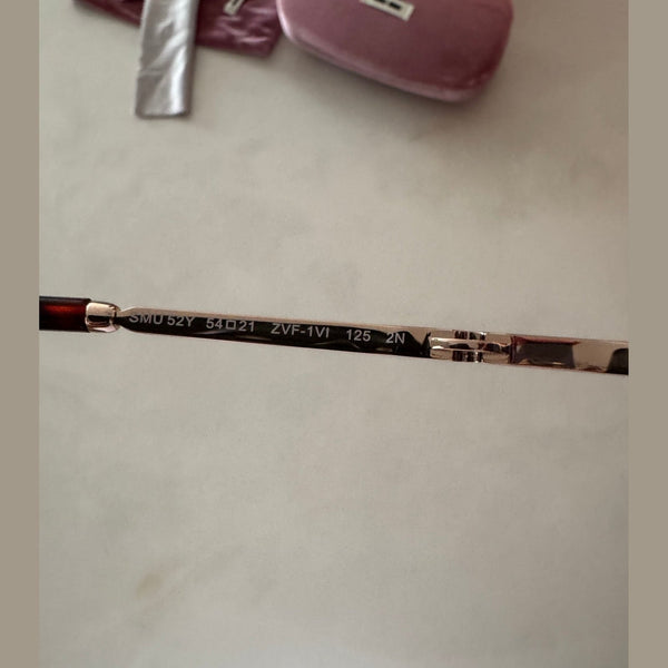 מיו מיו אובליות מתכת