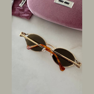 מיו מיו אובליות מתכת