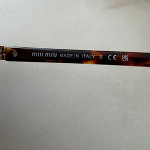 מיו מיו אובליות מסגרת