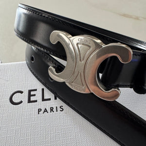 חגורת עור סלין