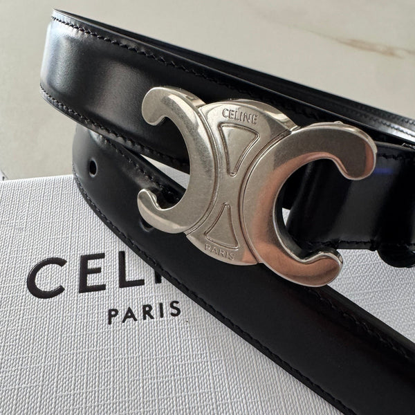 חגורת עור סלין