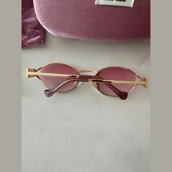 מיו מיו אובליות מתכת