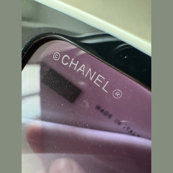 משקפי שמש CHANEL שחור לבן