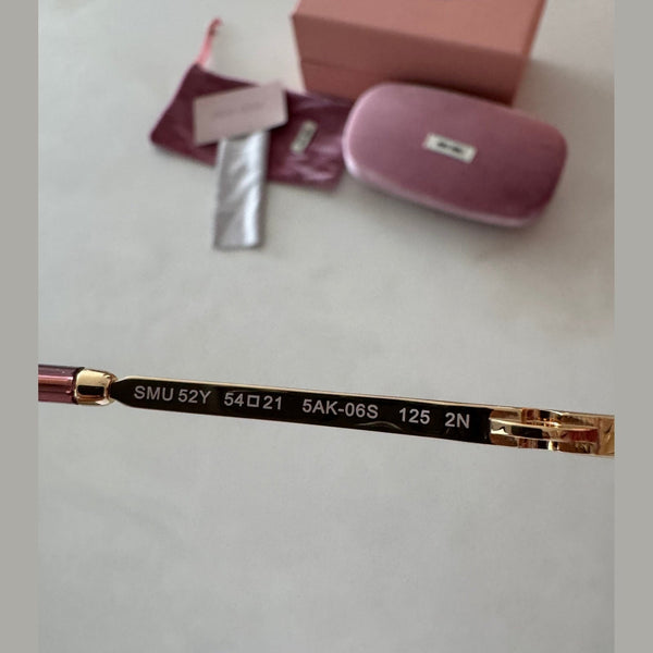 מיו מיו אובליות מתכת