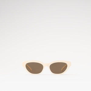 משקפי שמש LV לנשים עם מסגרת זהב ועדשות הגנה UV.