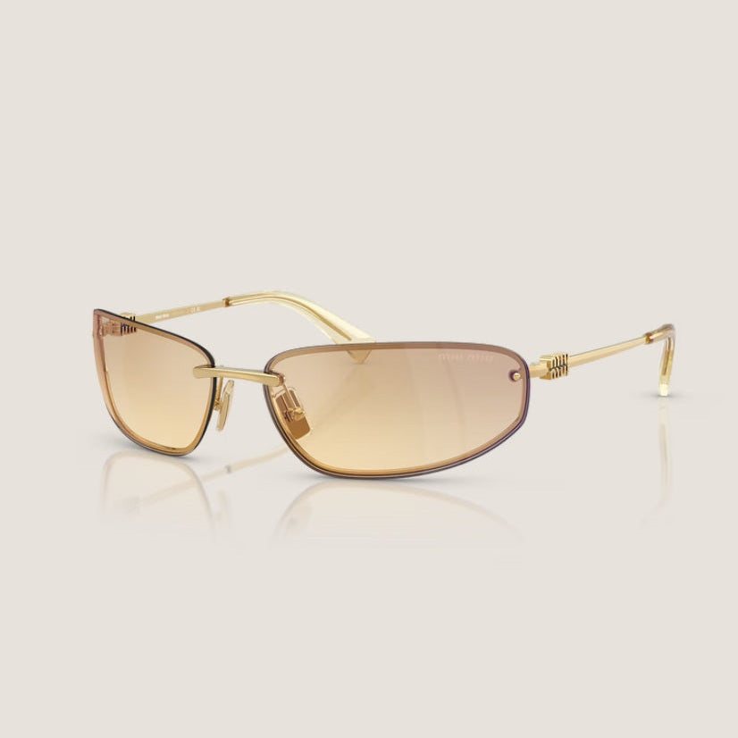 משקפי שמש מיו מיו, מסגרת מת משקפי ש משקפי שמש מיו מיו, מסגרת מתכת זהב, הגנה UVA/UVB, רפידות אף מתכווננות. מש מיו מיו, מסגרת מתכת זהב, הגנה UVA/UVB, רפידות אף מתכווננות. כת זהב, הגנה UVA/UVB, רפידות אף מתכווננות.