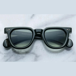 משקפי שמש Jacques Marie Mage Vendome מסגרת פלסטיק ירוק כהה עם הגנת UVA/UVB.