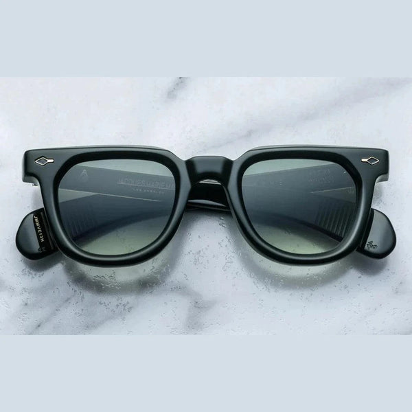 משקפי שמש Jacques Marie Mage Vendome מסגרת פלסטיק ירוק כהה עם הגנת UVA/UVB.