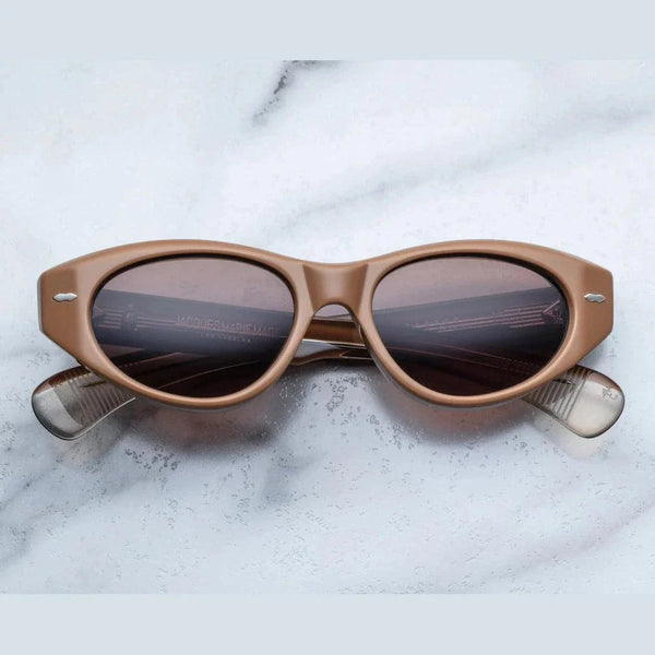 משקפי שמש Jacques Marie Mage KRASNER בצבע ניוד עם מסגרת פלסטיק והגנת UVA/UVB.