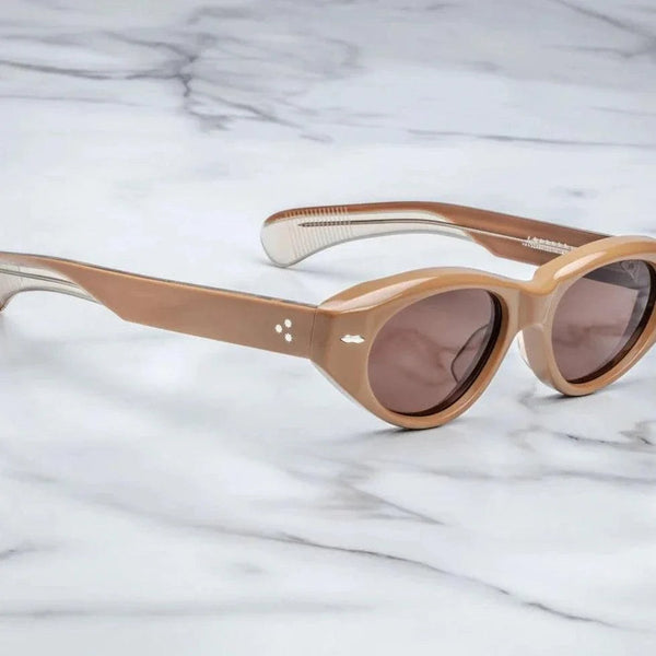 משקפי שמש Jacques Marie Mage KRASNER בצבע ניוד עם מסגרת פלסטיק והגנת UVA/UVB.