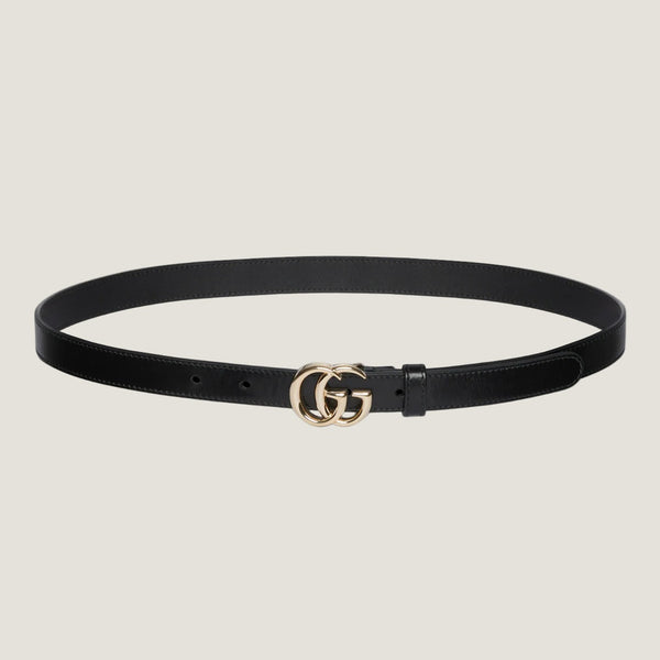 חגורת עור מיו מיו