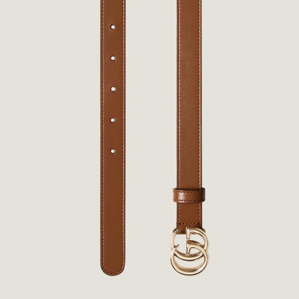 חגורת עור מיו מיו