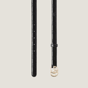 חגורת עור מיו מיו