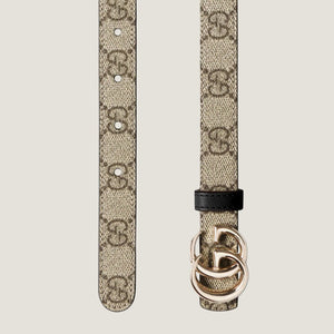 חגורת עור מיו מיו