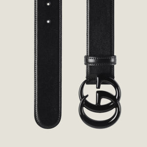 חגורת עור מיו מיו