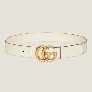 חגורת עור מיו מיו