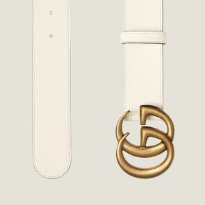 חגורת עור מיו מיו