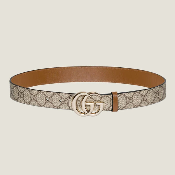 חגורת עור מיו מיו